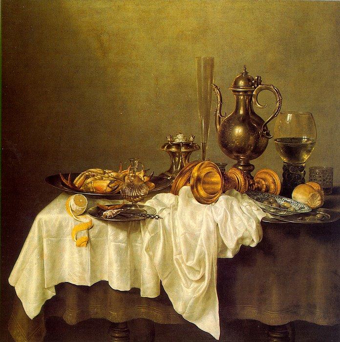 Willem Claesz Heda Breakfast of Crab oil painting image